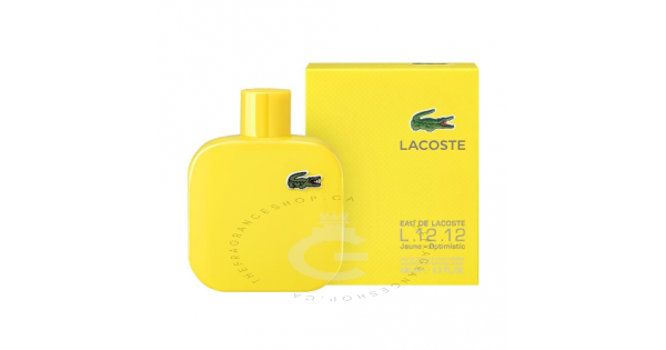 Lacoste jaune 2024 optimistic price